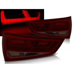 Feux arrière Audi A1 2010-12.2014 rouge fumée led