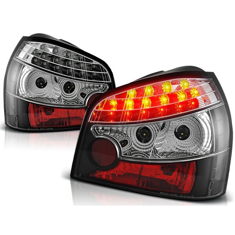 Feux arrière Audi A3 08.96-08.00 noir led
