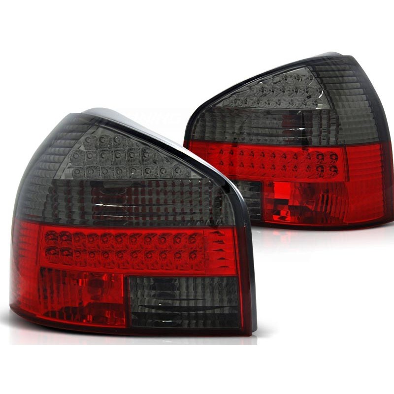 Feux arrière Audi A3 08.96-08.00 rouge fumée led