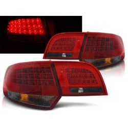 Feux arrière Audi A3 8p 04-08 sportback rouge fumée led