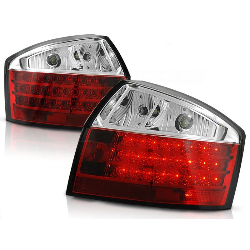 Feux arrière Audi A4 10.00-10.04 rouge blanc led