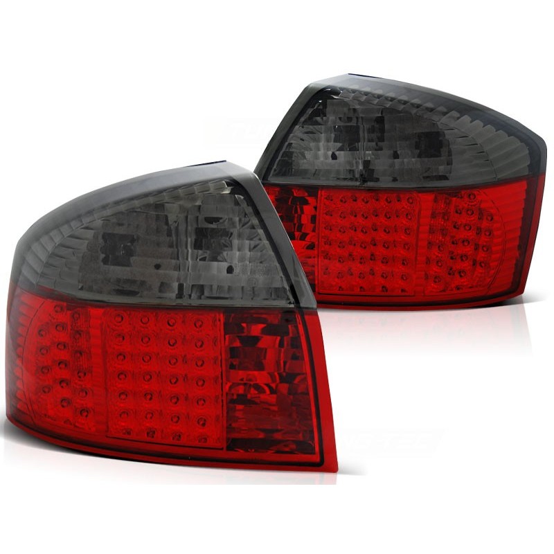 Feux arrière Audi A4 10.00-10.04 rouge fumée led