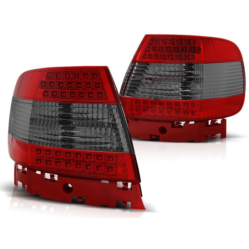 Feux arrière Audi A4 11.94-09.00 rouge fumée led