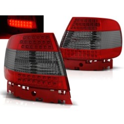 Feux arrière Audi A4 11.94-09.00 rouge fumée led