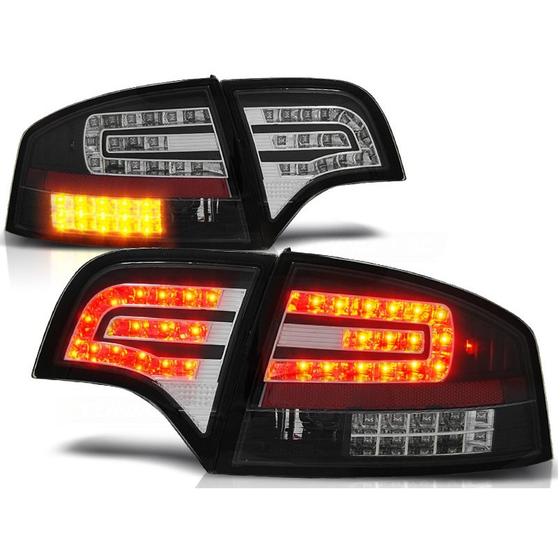 Feux arrière Audi A4 b7 11.04-03.08 sedan noir led