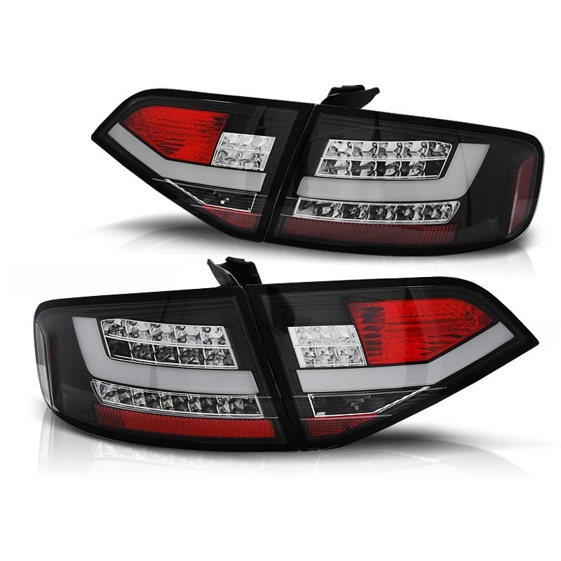 Feux arrière Audi A4 b8 08-11 sedan noir led