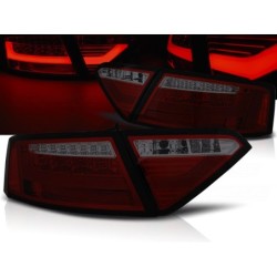 Feux arrière Audi A5 07-06.11 coupe rouge fumée led bar