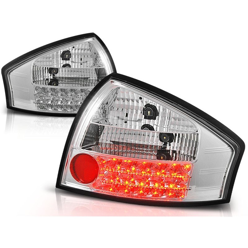 Feux arrière Audi A6 05.97-.05.04 chrome led