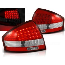Feux arrière Audi A6 97-04 rouge blanc led