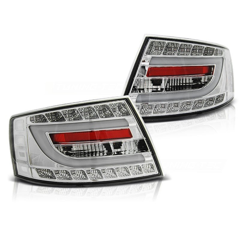 Feux arrière Audi A6 c6 sedan 04.04-08 chrome led 6pin