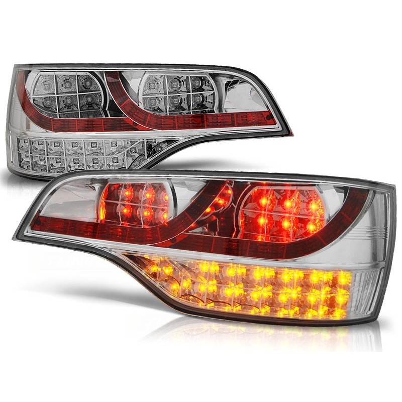 Feux arrière Audi Q7 06-09 chrome led
