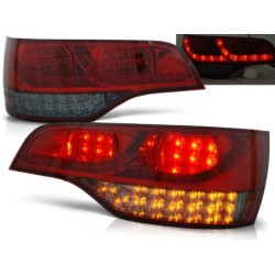 Feux arrière Audi Q7 06-09 rouge fumée led