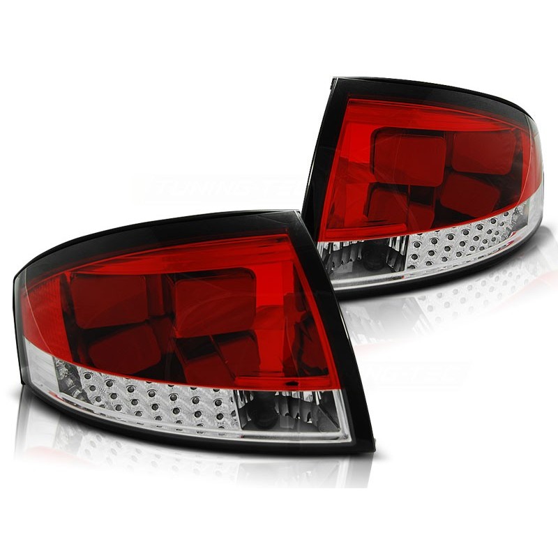 Feux arrière Audi TT 8n 99-06 rouge blanc led