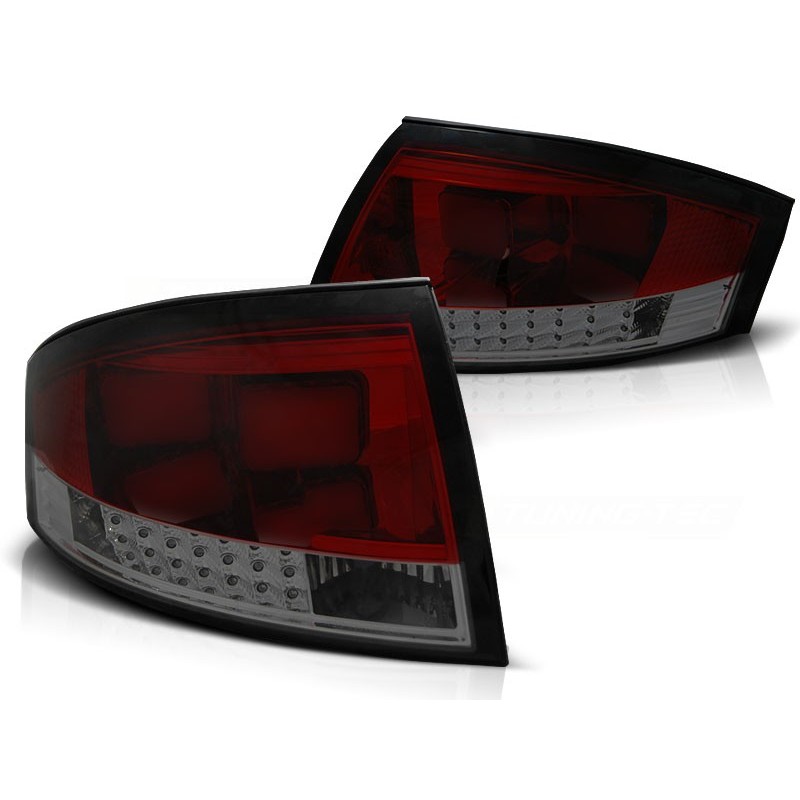 Feux arrière Audi TT 8n 99-06 rouge fumée led