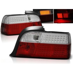 Feux arrière BMW e36 12.90-08.99 coupe rouge blanc led