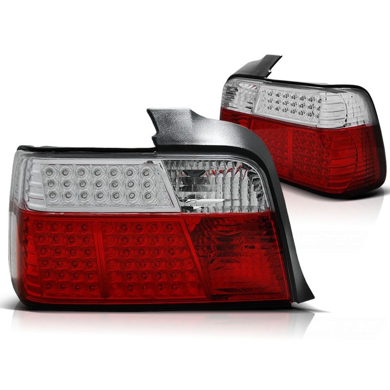 Feux arrière BMW e36 12.90-08.99 sedan rouge blanc led