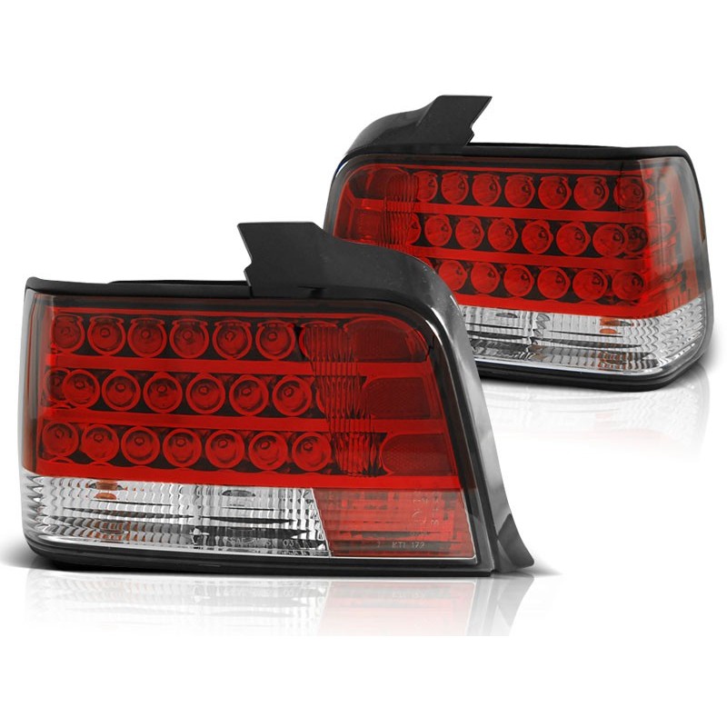 Feux arrière BMW e36 12.90-08.99 sedan rouge blanc led