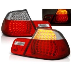 Feux arrière BMW e46 04.99-03.03 cabrio rouge blanc led
