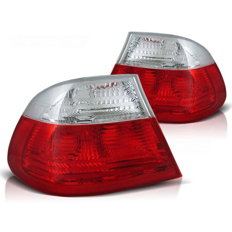 Feux arrière BMW e46 04.99-03.03 coupe rouge blanc Feux arrière BMW e46 04.99-03.03 coupe rouge blanc