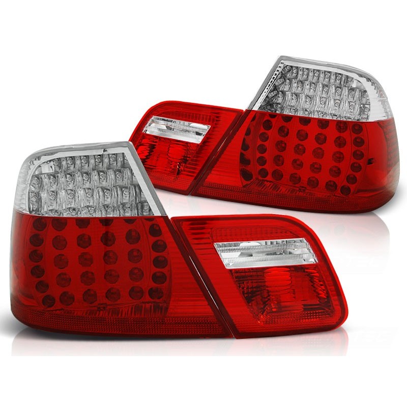 Feux arrière BMW e46 04.99-03.03 coupe rouge blanc led