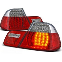 Feux arrière BMW e46 04.99-03.03 coupe rouge blanc led