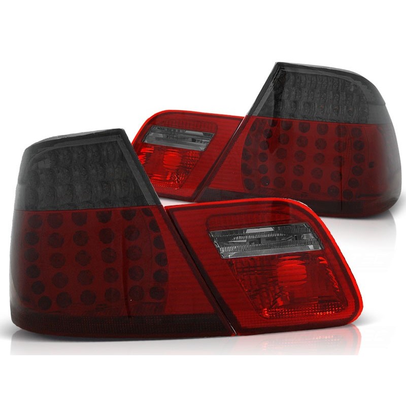 Feux arrière BMW e46 04.99-03.03 coupe rouge fumée led