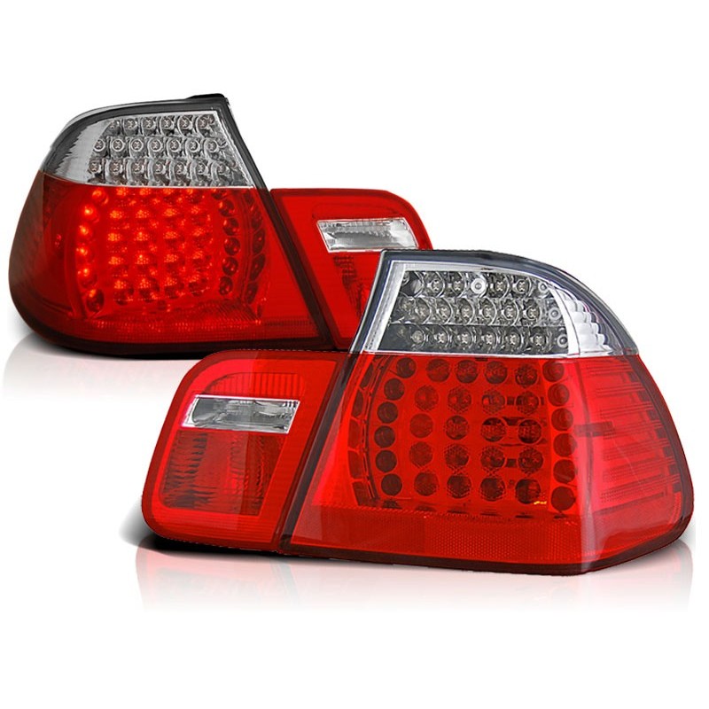 Feux arrière BMW e46 05.98-08.01 rouge blanc led