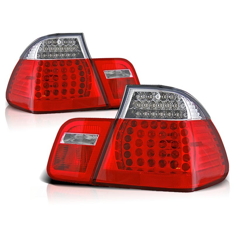 Feux arrière BMW e46 09.01-03.05 sedan rouge blanc led