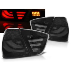 Feux arrière BMW e90 03.05-08.08 fumée noir led bar