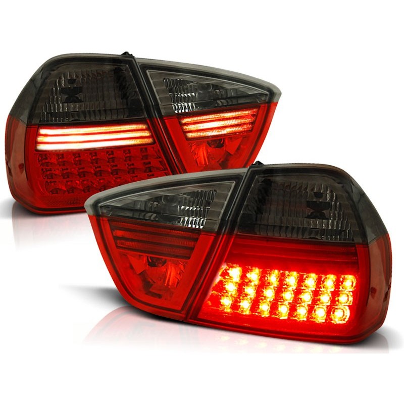 Feux arrière BMW e90 03.05-08.08 rouge fumée led