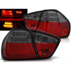 Feux arrière BMW e90 03.05-08.08 rouge fumée led bar