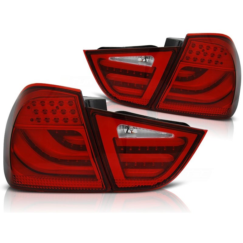 Feux arrière BMW e90 09-11 rouge led bar