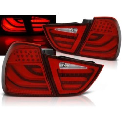 Feux arrière BMW e90 09-11 rouge led bar
