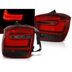 Feux arrière BMW f20 / f21 11-12.14 rouge fumée led bar