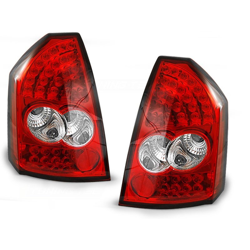 Feux arrière Chrysler 300c 05-08 rouge blanc led