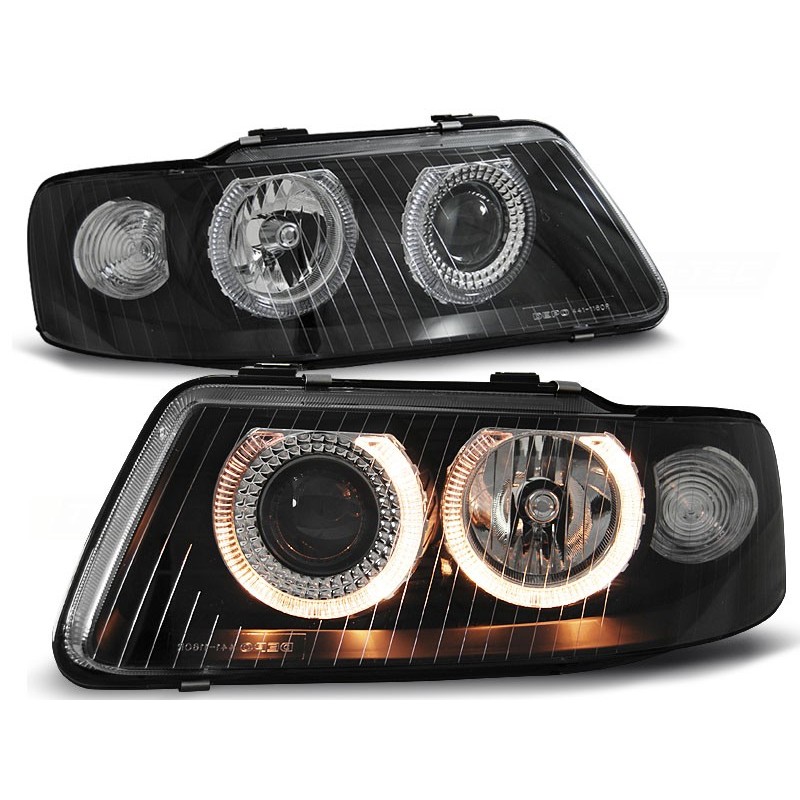 Phares avant Audi A3 09.00-05.03 angel eyes noir