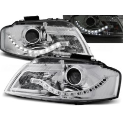 Phares avant Audi A3 8p 05.03-03.08 daylight chrome