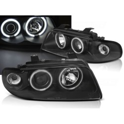 PHARES AVANT AUDI A4 11.94-12.98 ANGEL EYES CCFL NOIR