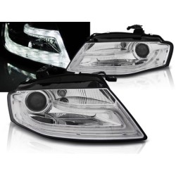 Phares avant Audi A4 b8 04.08-11 tru drl chrome
