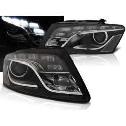 Phares avant Audi Q5 11.08 - 09.12 daylight noir