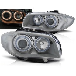 Phares avant BMW 1 e87/e81 04-11 chrome