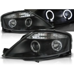 Phares avant Citroen c3 03.02-09 angel eyes noir