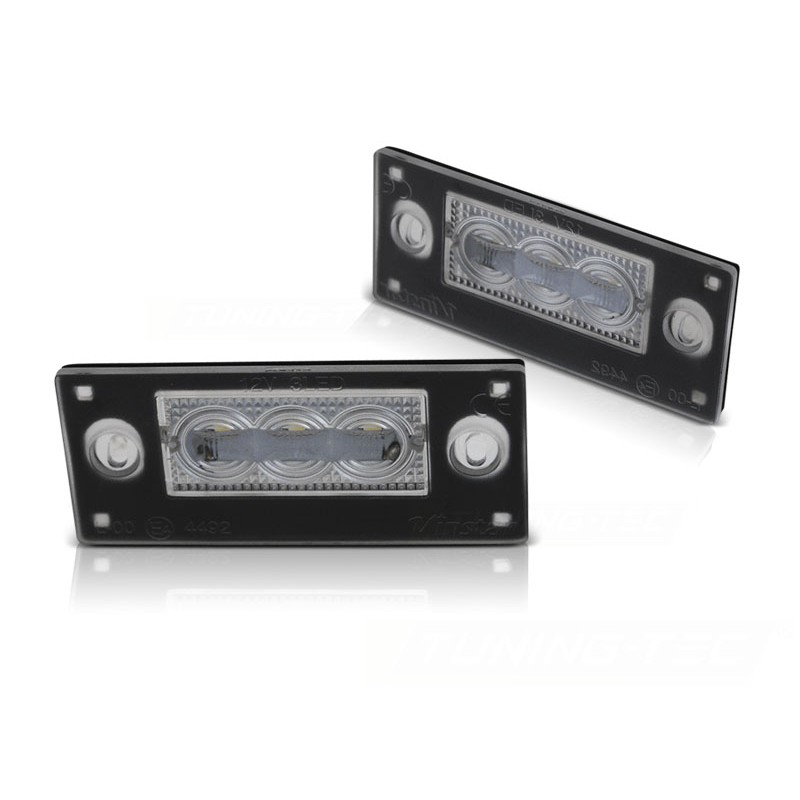 ECLAIRAGE PLAQUE  AUDI A3 8L 2000 à 2003 / A4 B5 99 à 2001 3x SMD LED AVANT